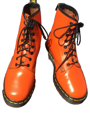 Vintage martens 1460 orange - martens,