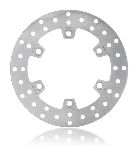 Rear brake disc - rear, trw