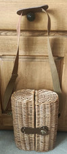 Wicker Wine Carrier Basket