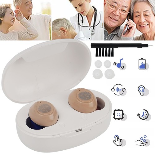 Pair hearing aids invisible - pair, of