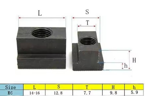 7pc nut set - 7pc, 8mm