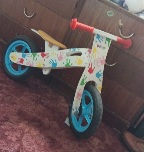 Boppi kids balance bike - balance, wooden