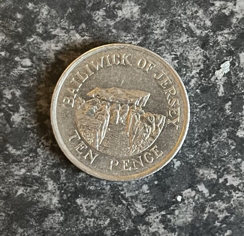 1992 bailiwick jersey 10p - 1992,