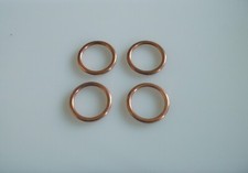 Yamaha YZF1000 THUNDERACE 1996-2002 Exhaust gaskets x4.NEW