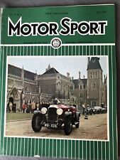 Motor Sport Magazine April