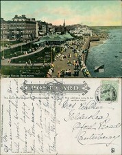 Bridlington Princes Parade 1908 Ilkeston SO SOTN Cancel Advance Local Publisher
