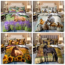 Horse animals duvet - duvet, cover