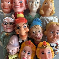 Rubber headed hand puppets - 11,