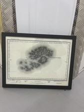 FRAMED. Old Map of Isles of