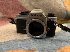 Nikon FG-20 35mm Manual SLR Camera. Body only - power fault