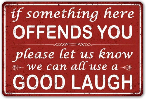 Funny bar vintage metal signs - vintage,