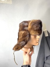 Vintage Soviet Era Brown Fur