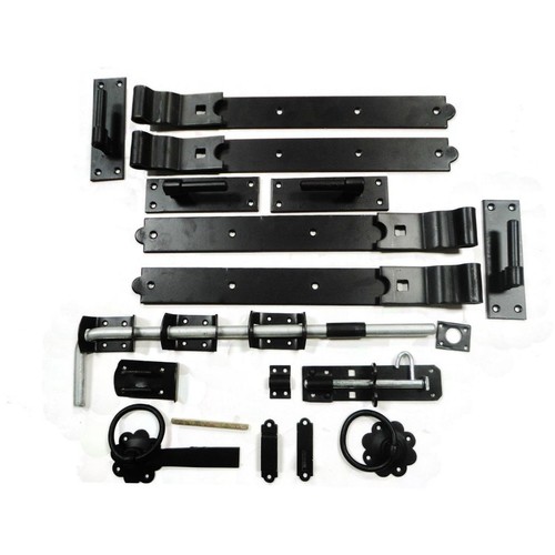 Inch double gate garage - /,