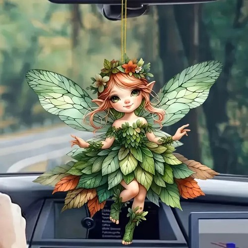 Greenbutterfly fairy acrylic - greenbutterfly,