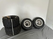 Rare Suzuki LT500R/LT250R Champion Beadlocks With New Maxxiss Tyres In Packaging