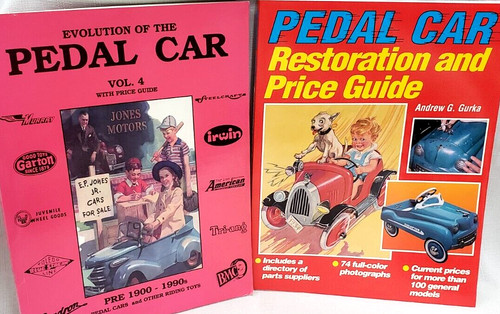 Pedal car books evolution - 2), books: