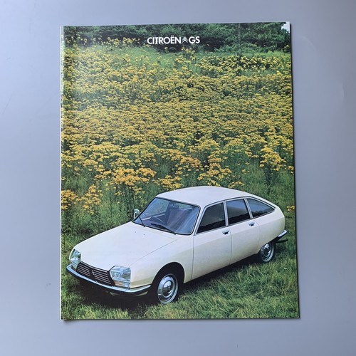 Citroën range 1978 - gs,