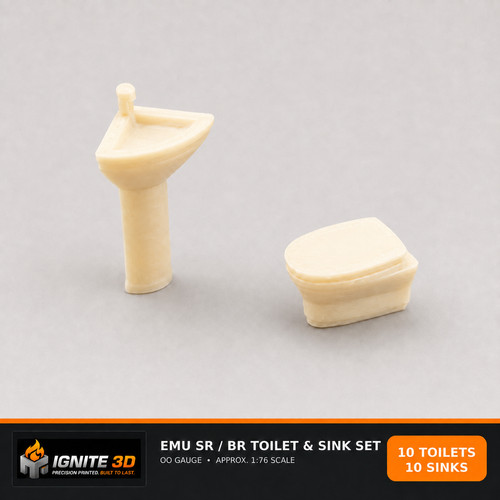 Sets gauge coach toilet - oo,