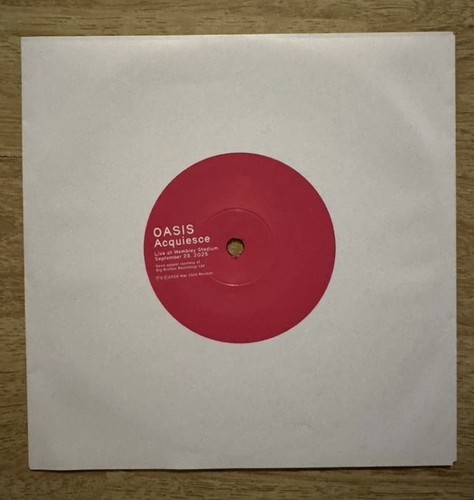 Oasis acquiesce 7 - -, vinyl
