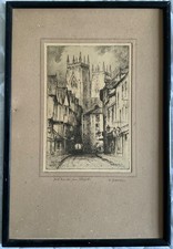 F Robson Signed Original Early