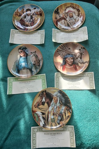 Franklin mint native american - mint,