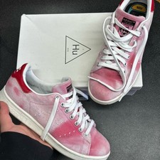 Pharrell Williams HU Holi Stan Smith Trainers Pink Size 6 Sneakers Collab Adidas