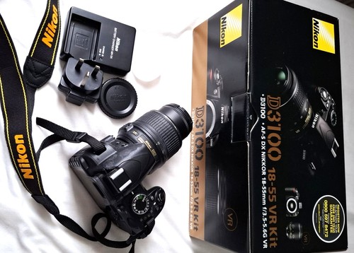 Nikon d3100 dslr - d3100, 18-55mm