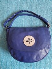 Mulberry Daria Hobo Satchel Cosmic Blue VGC