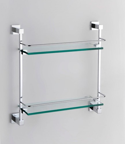 Chrome square bathroom - chrome,