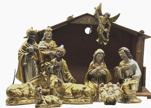 Rare japan vintage nativity - vintage,