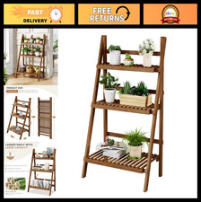 39.4" Bamboo Ladder Shelf - 3