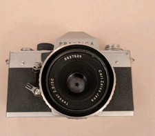 Vintage Praktica LTL 35mm Camera with Pentagon 35mm Camera Case