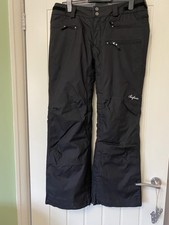 Surfanic Ladies Black Ski Snowboard Trousers Size M ( 12) W36 