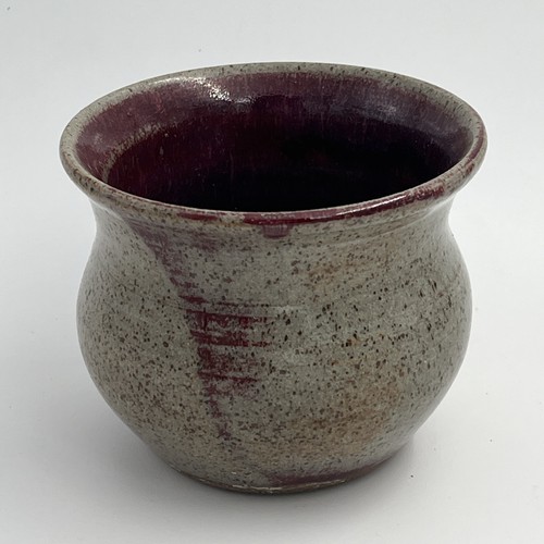 Studio pottery pot with - studio,