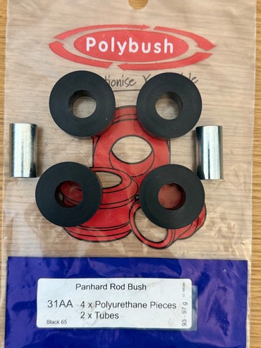 Polybush panhard rod bush set