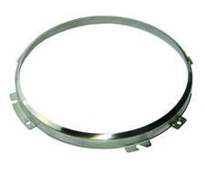 Lucas Type 7" Headlight Retaining Ring Stainless Steel – Austin Morris MG Mini
