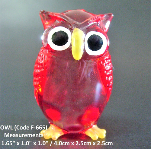 Glass owl beautiful - glass,