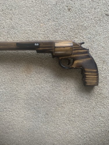 Wooden pistol cane - wooden,