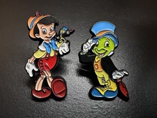 2 x Pinocchio & Jiminy Cricket
