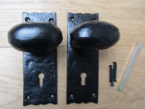 Knob back plate door - knob, handle