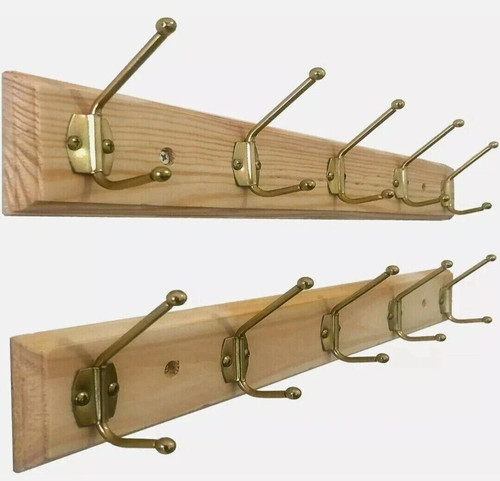 Strong wooden wall coat - wooden,