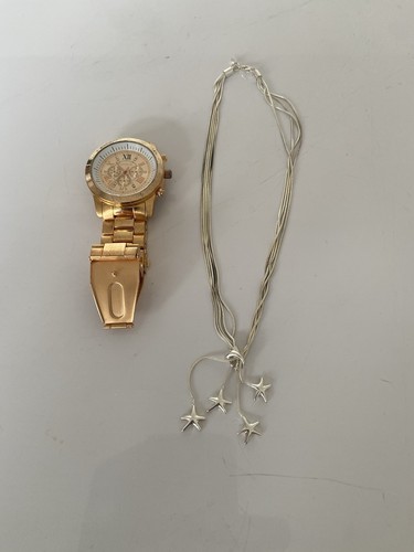 Ladies silver necklace marked - silver,