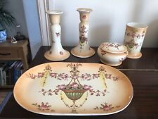 5 x Vintage Crown Devon Ivory