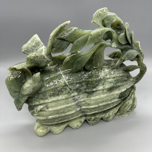 Rare carved jade large incense - rare,