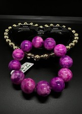 LARGE BEAD Sugilite Bracelet