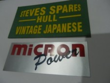 MOTORCYCLE DECALS, MED