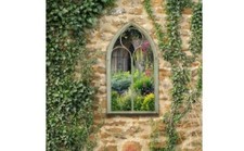 Rome Arch Garden Mirror - grade B return RRP £79.99