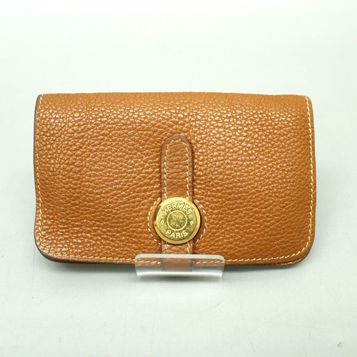 Hermès dogon leather key - leather,