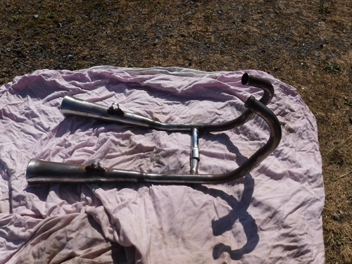 Honda twin complete - honda, exhaust