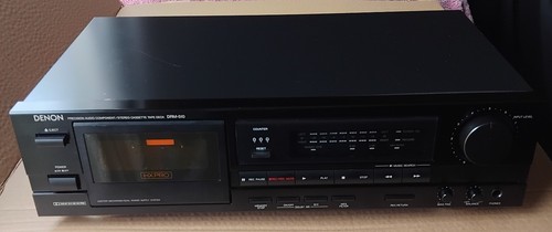 Denon drm 510 cassette deck - deck, in